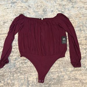 Express one eleven off the shoulder body suit